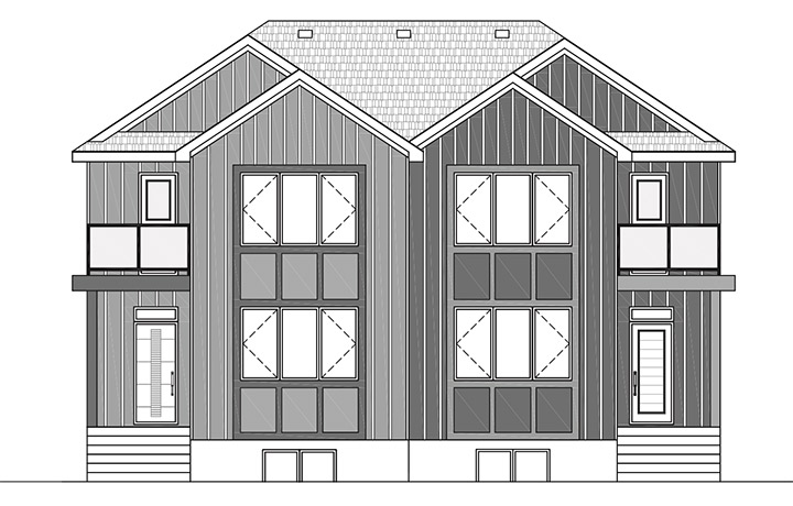 Multifamily construction project in Edmonton, Alberta