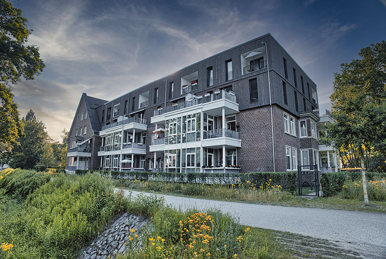 Modern multifamily real estate development